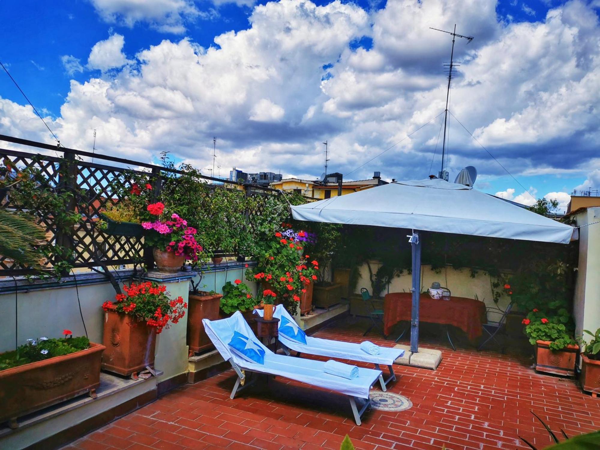Hotel Attic Garden Rom Exterior foto