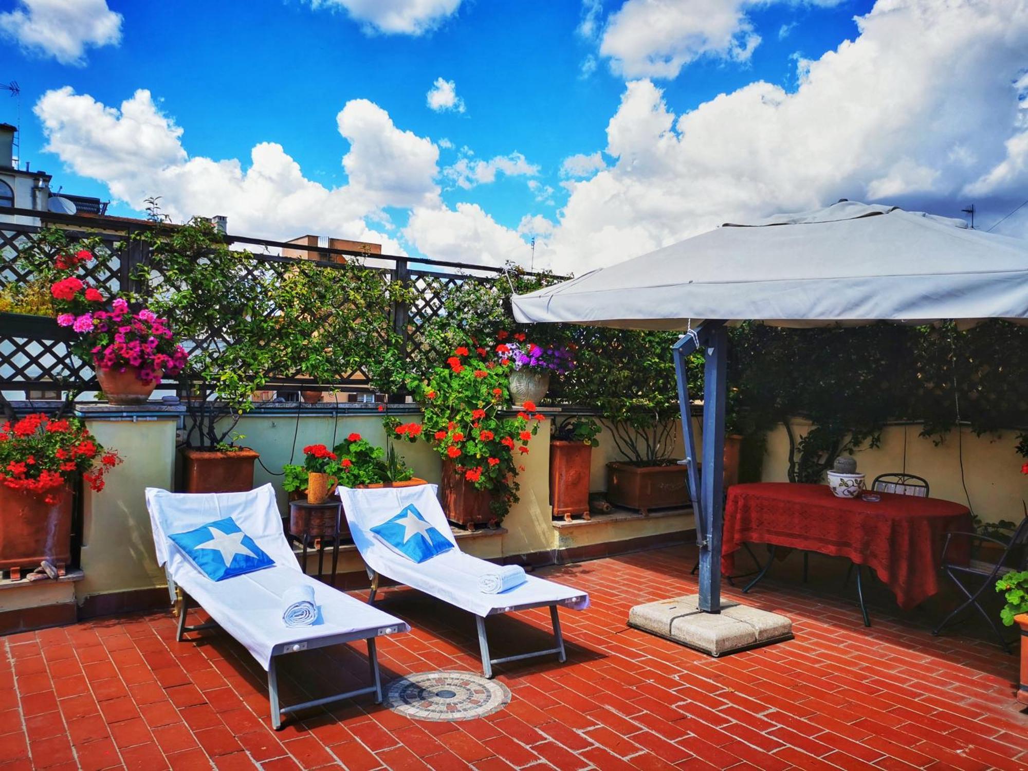 Hotel Attic Garden Rom Exterior foto