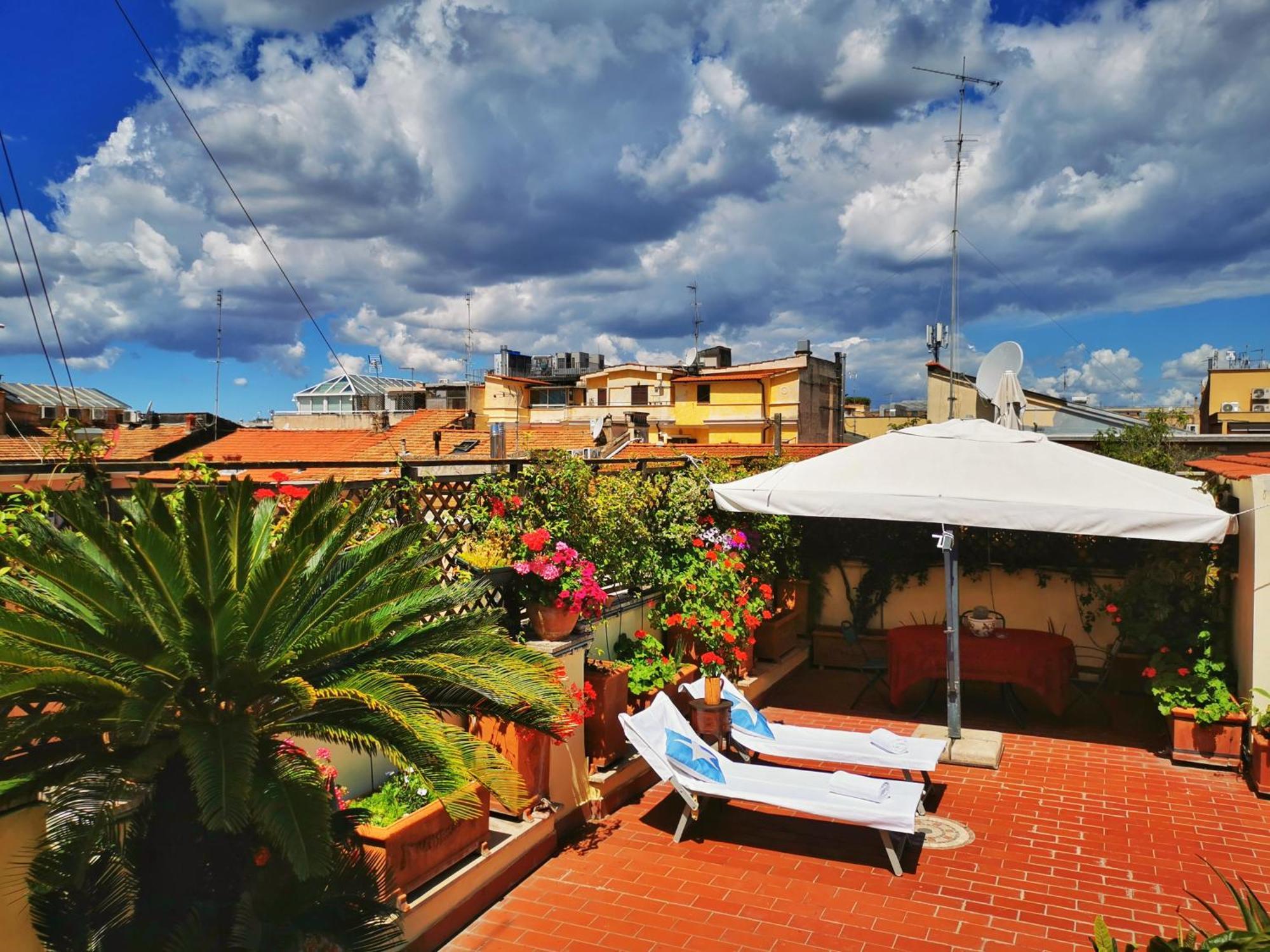 Hotel Attic Garden Rom Exterior foto