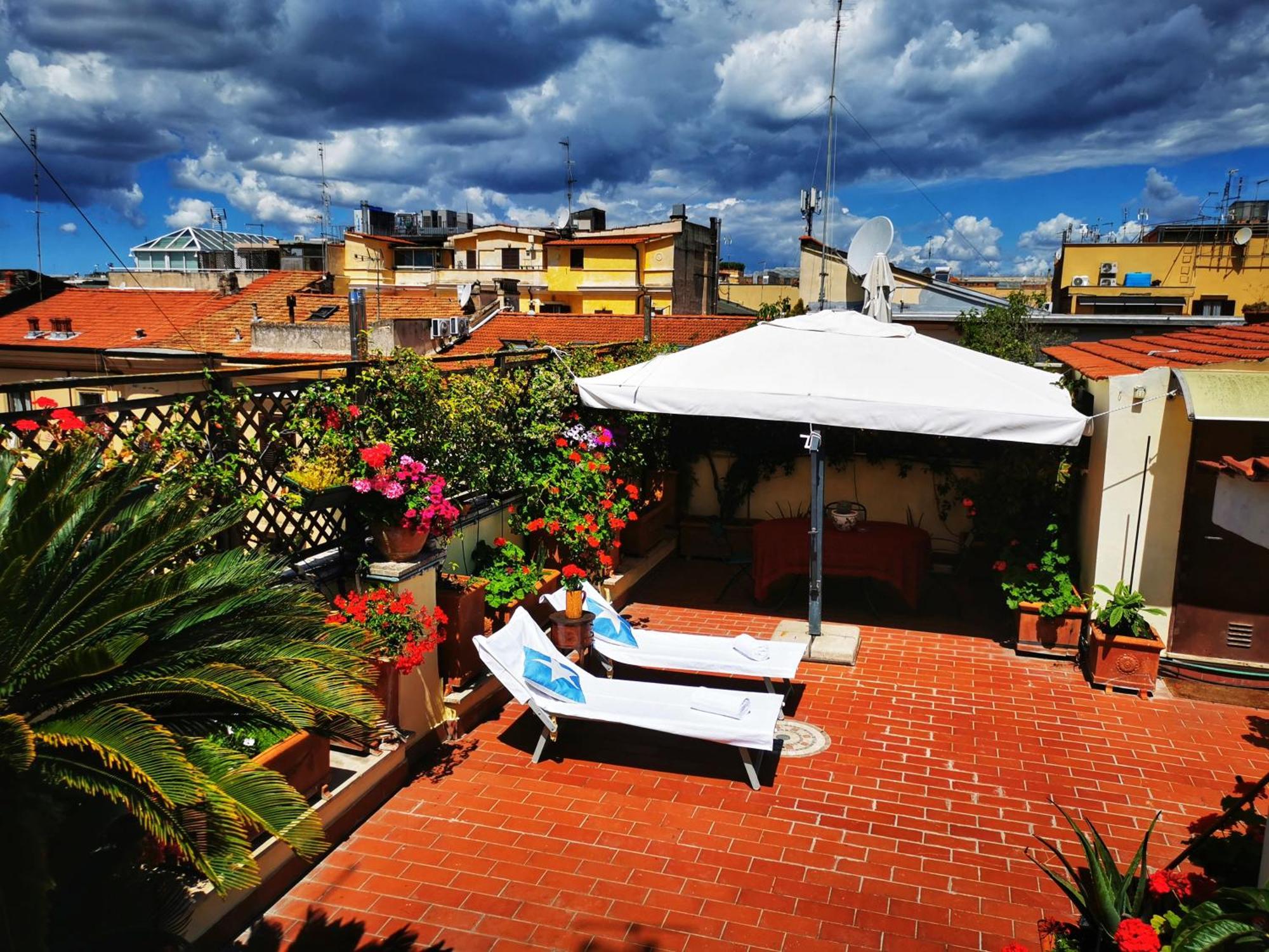 Hotel Attic Garden Rom Exterior foto